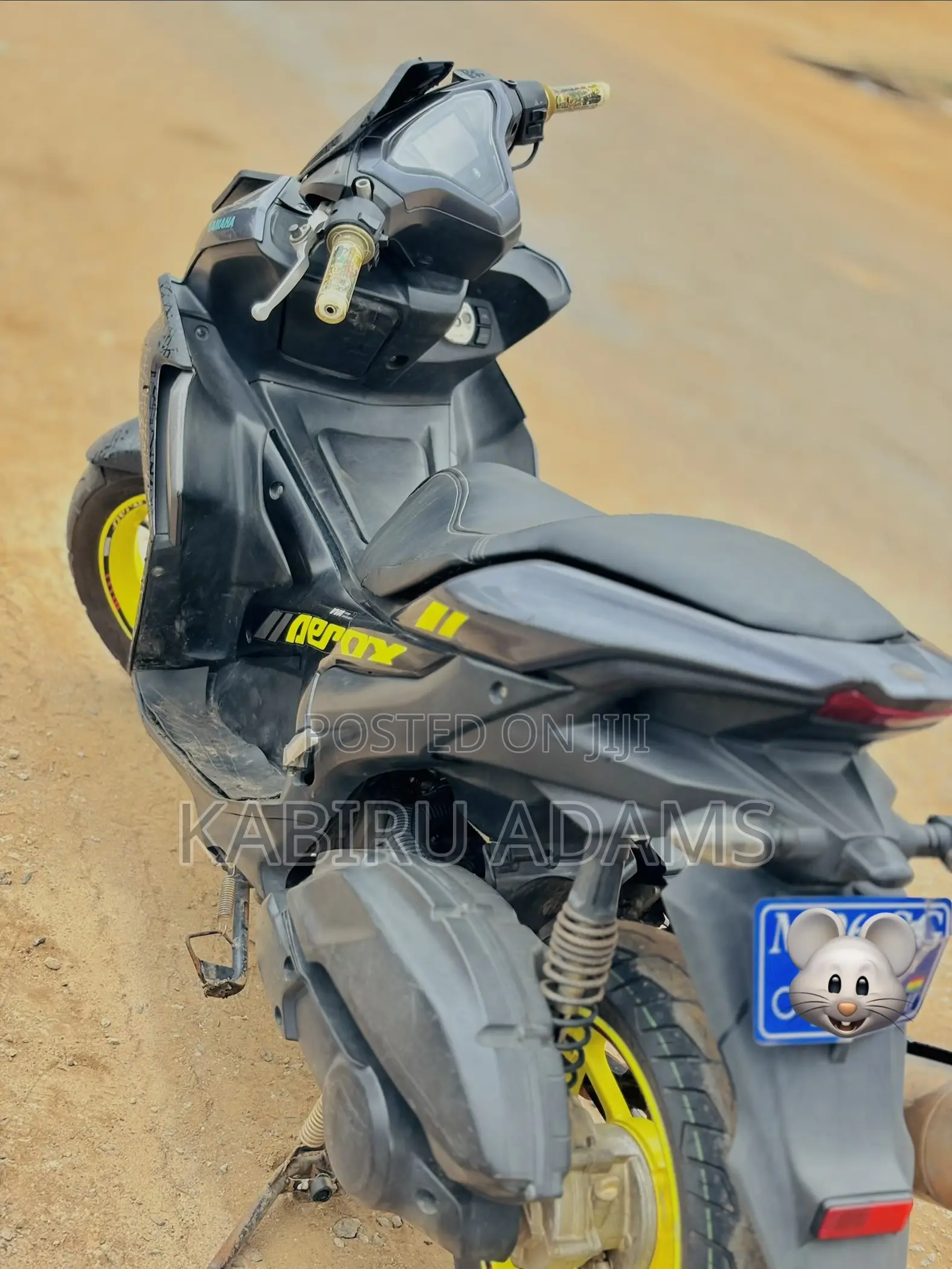 Yamaha Aerox 2025 Black