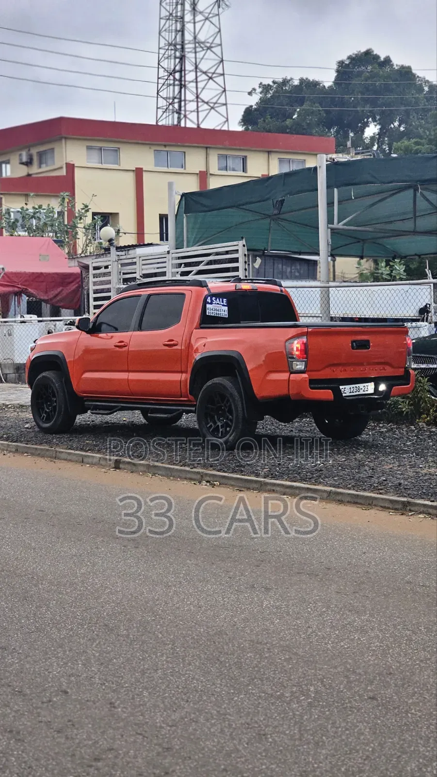 Toyota Tacoma 2020 Orange
