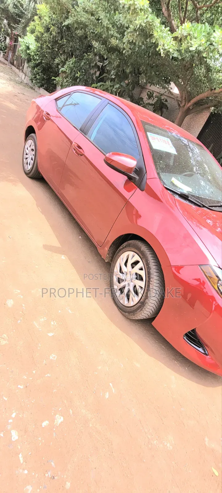 Toyota Corolla 2018 Red
