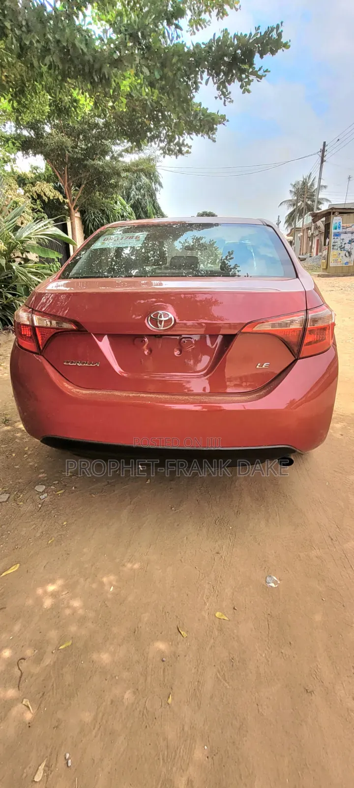 Toyota Corolla 2018 Red