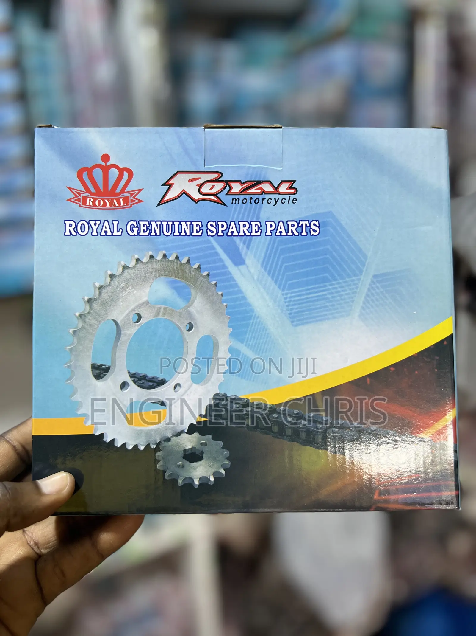 Sprocket Chain Royal 125