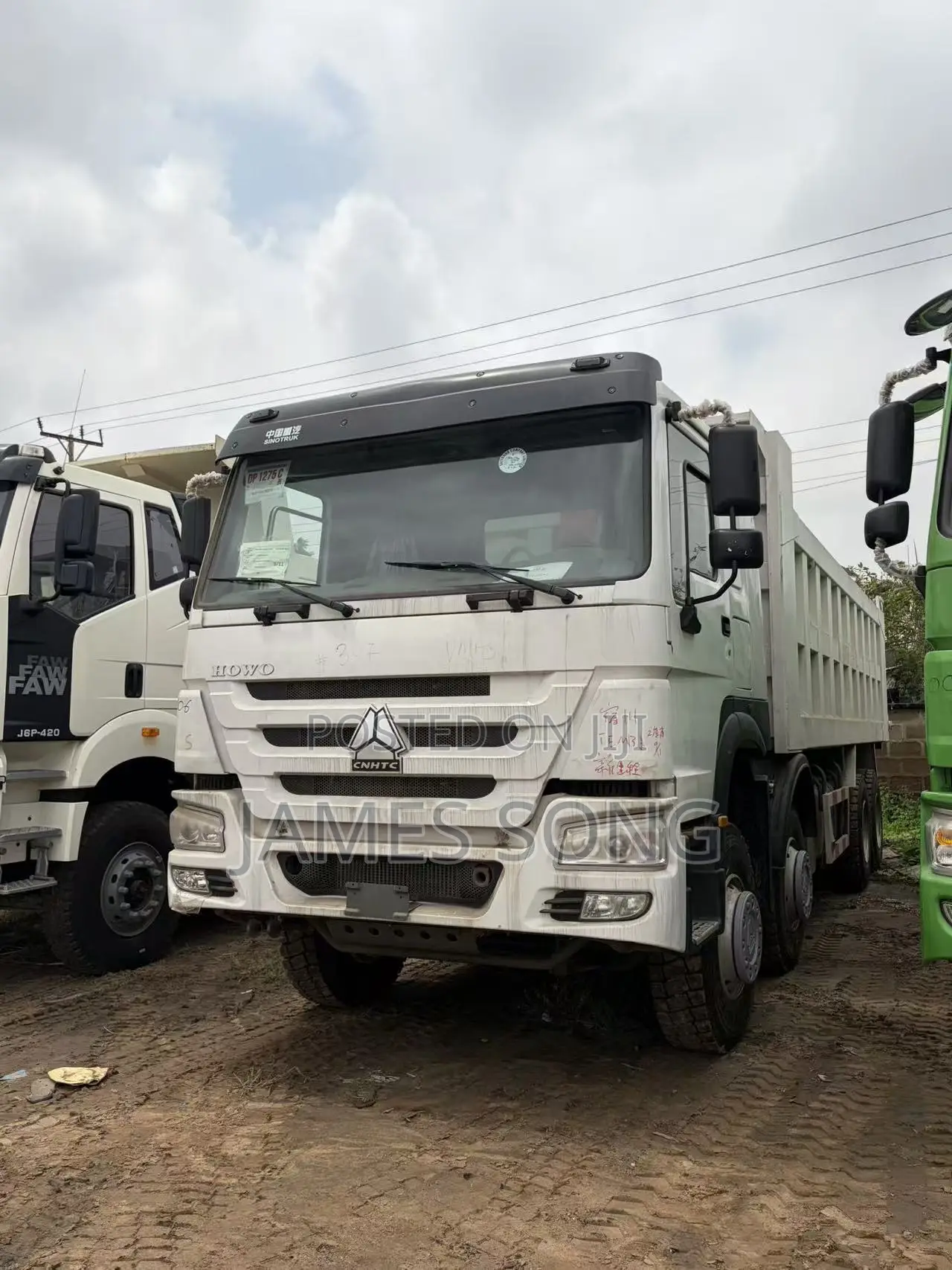 HOWO 8x4 Tipper Truck Sales at TEMA