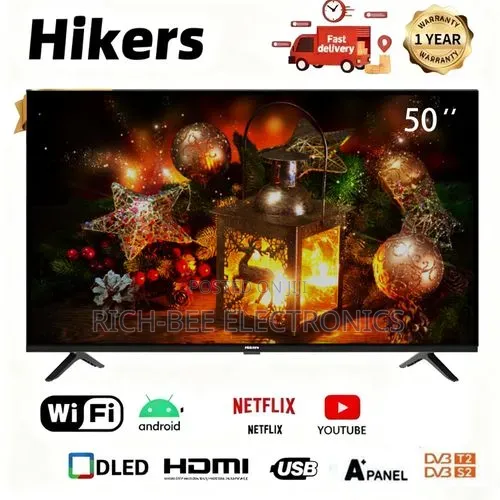 50 Inches Hikers Smart Android TV