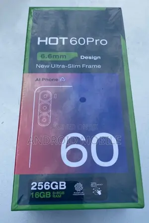 New Infinix Hot 60 Pro+ 256 GB Blue