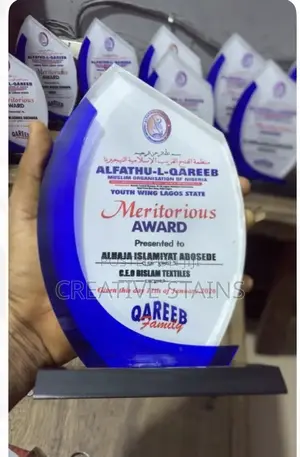 Crystal Awards Plaques