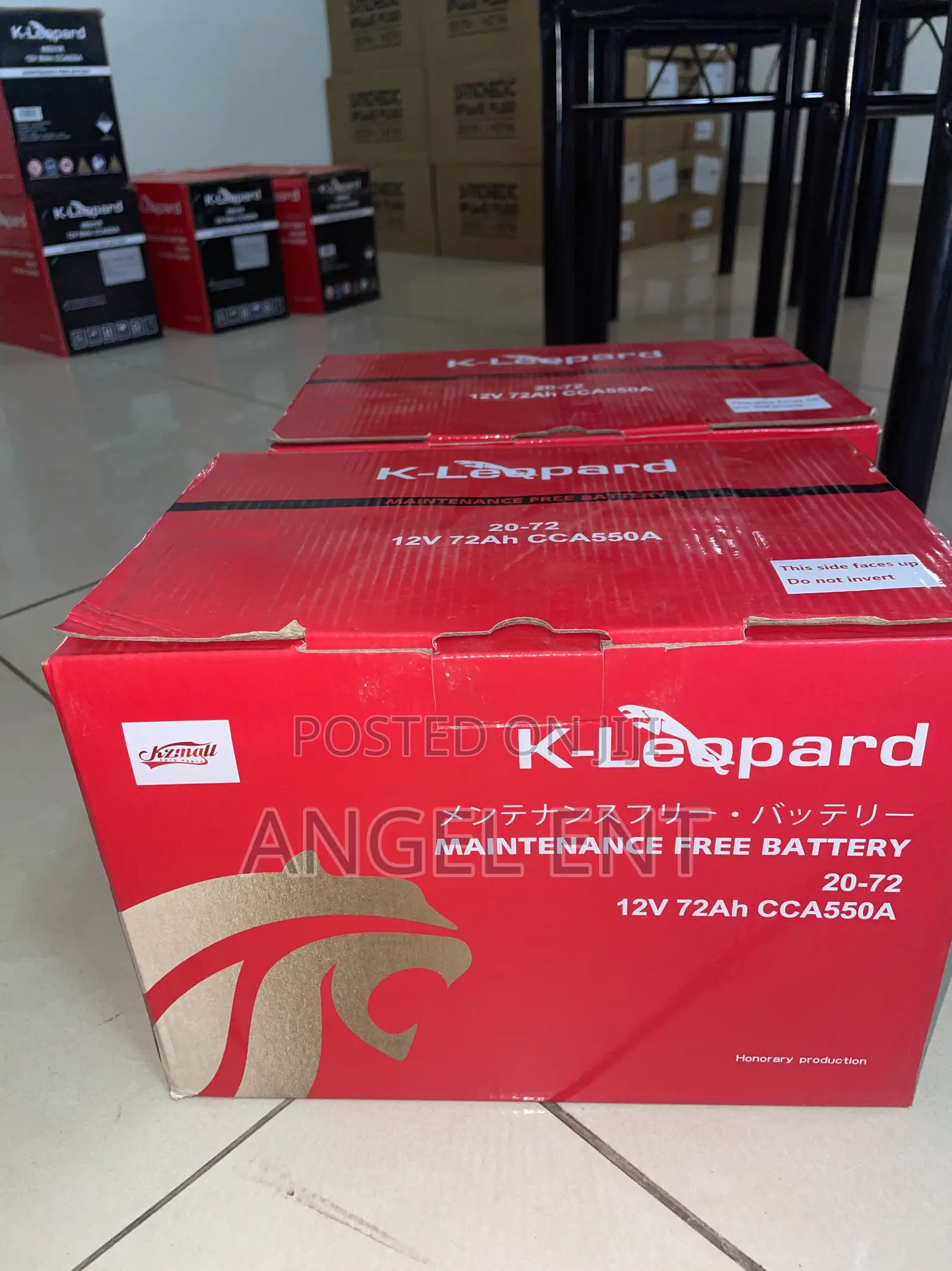 K-Leopard 72Ah (13 Plates) Quality Maintenance Free Battery Available