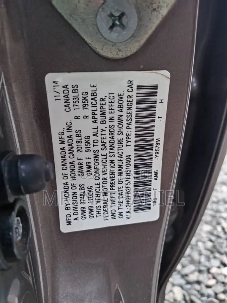 Honda Civic 2015 Gray