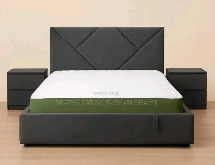 Double Bed Frame and Mattress Side Drawer Available