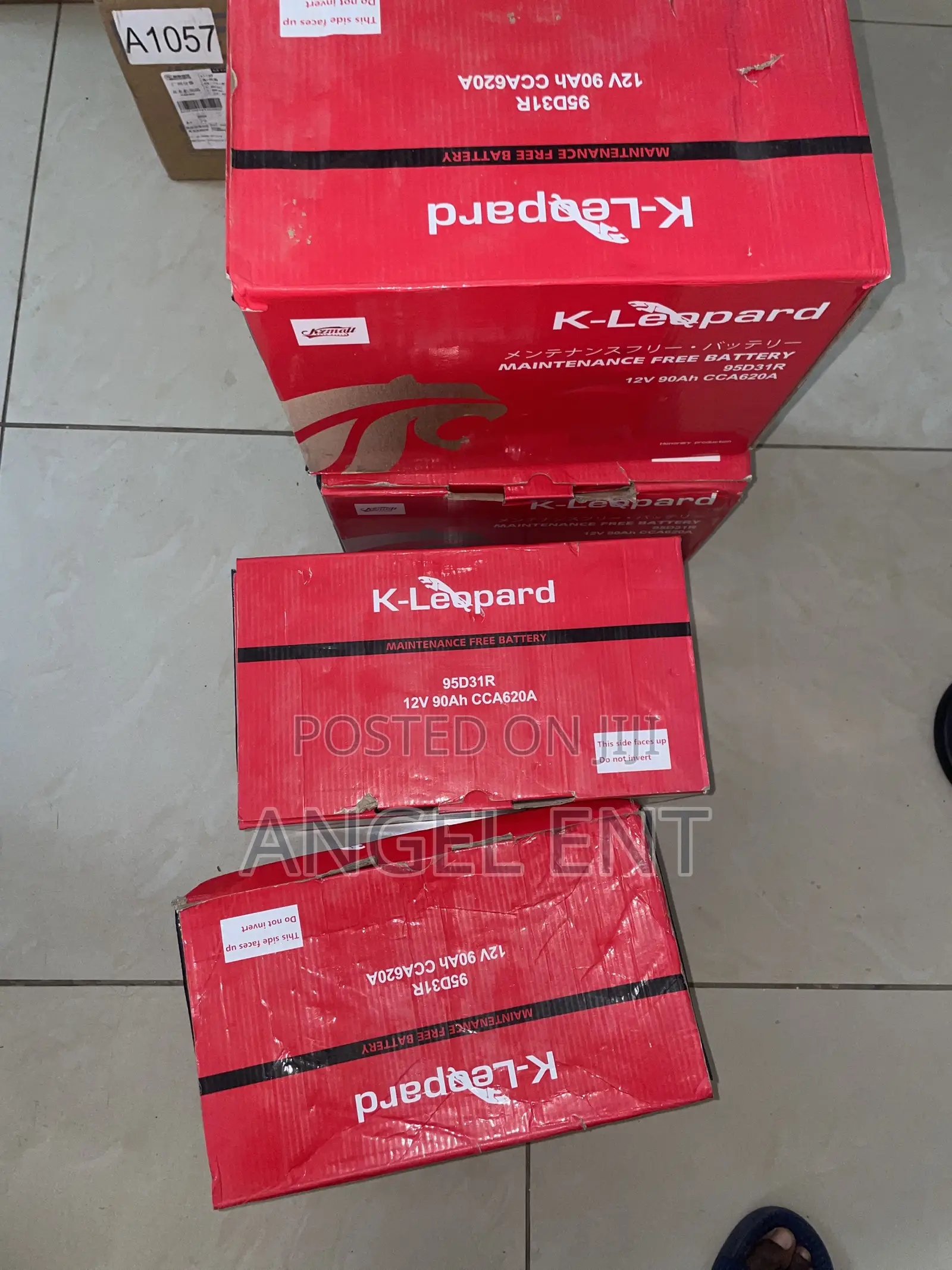 K-Leopard (90Ah) Maintenance Free Car Battery Available