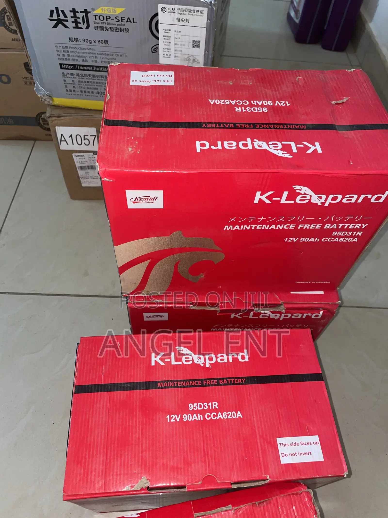 K-Leopard (90Ah) Maintenance Free Car Battery Available
