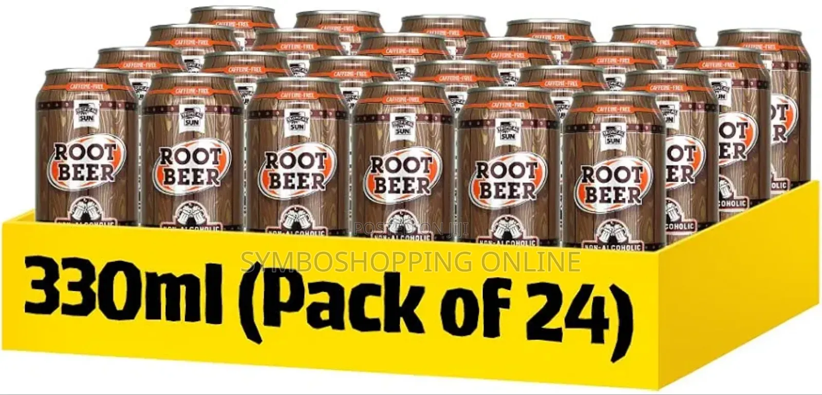 Tropical Sun Root Beer 24×330ml