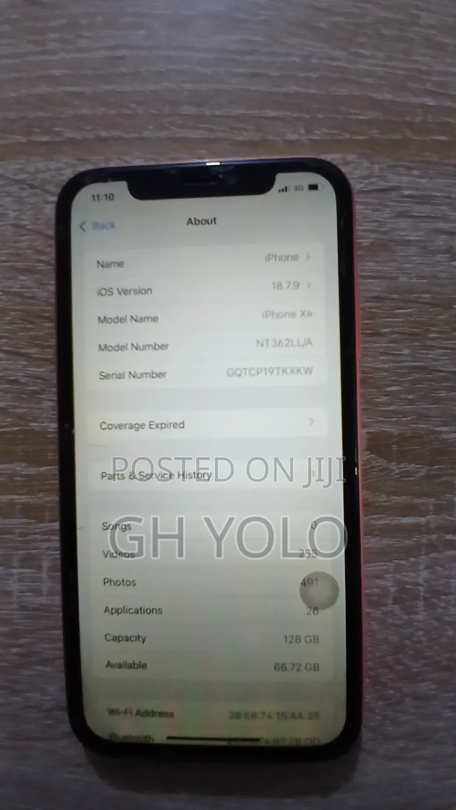 Apple iPhone XR 128 GB Pink