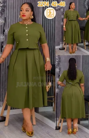 Ladies Skirt and Top