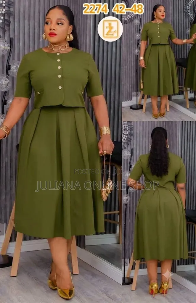 Ladies Skirt and Top