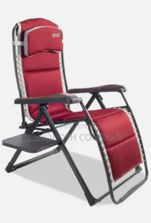 Quest Bordeaux Pro Relax XL Chair With Side Table Garden F1343