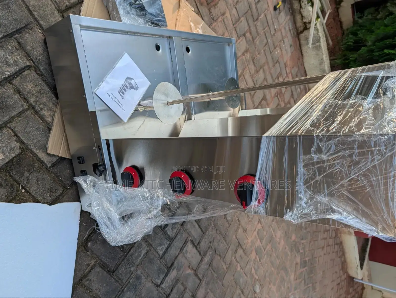 Shawarma Grill Machine(2 Lane 6 Gas Burner)