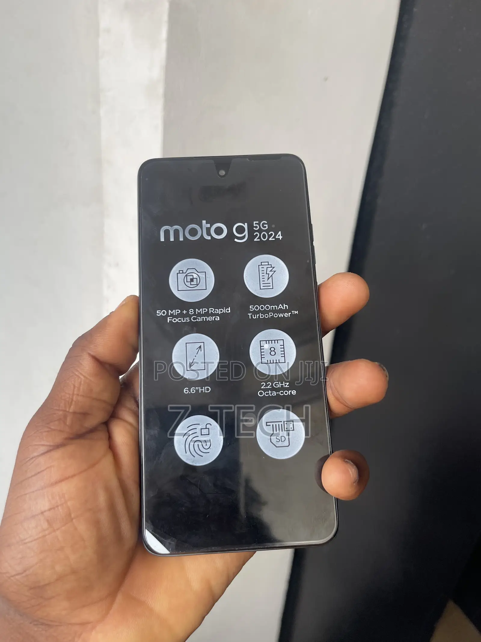 New Motorola Moto G 5G 128 GB Gray