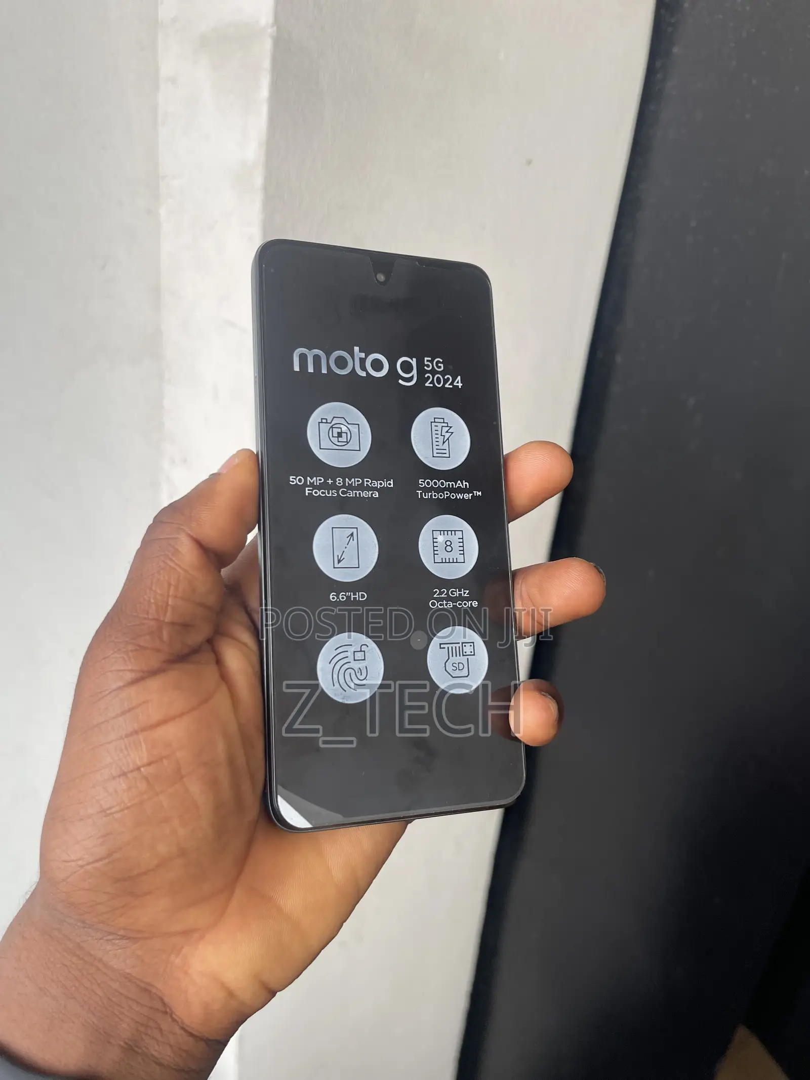 New Motorola Moto G 5G 128 GB Gray