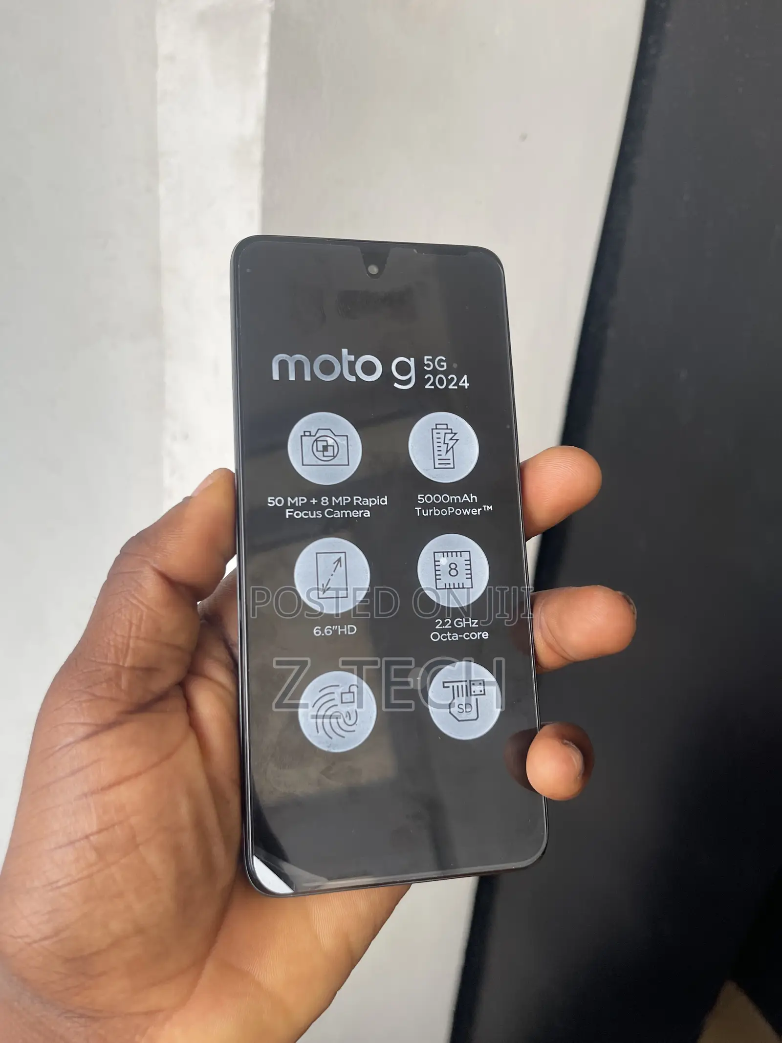 New Motorola Moto G 5G 128 GB Gray