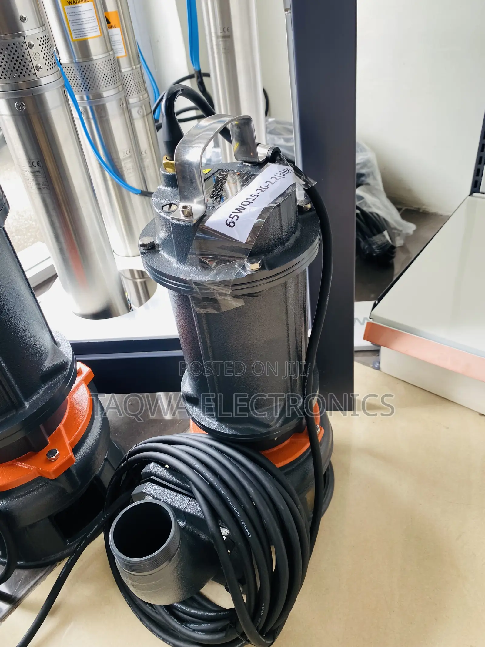 High-Pressure Sewage 3hp Water Pump