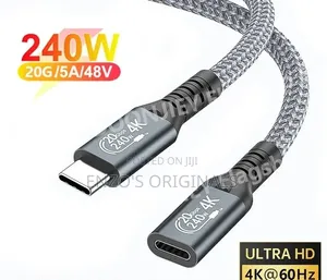 USB-C Female to Male Extender Joiner Extention Cable Extension to 3M