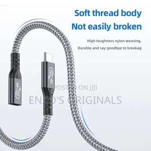 USB-C Female to Male Extender Joiner Extention Cable Extension to 3M