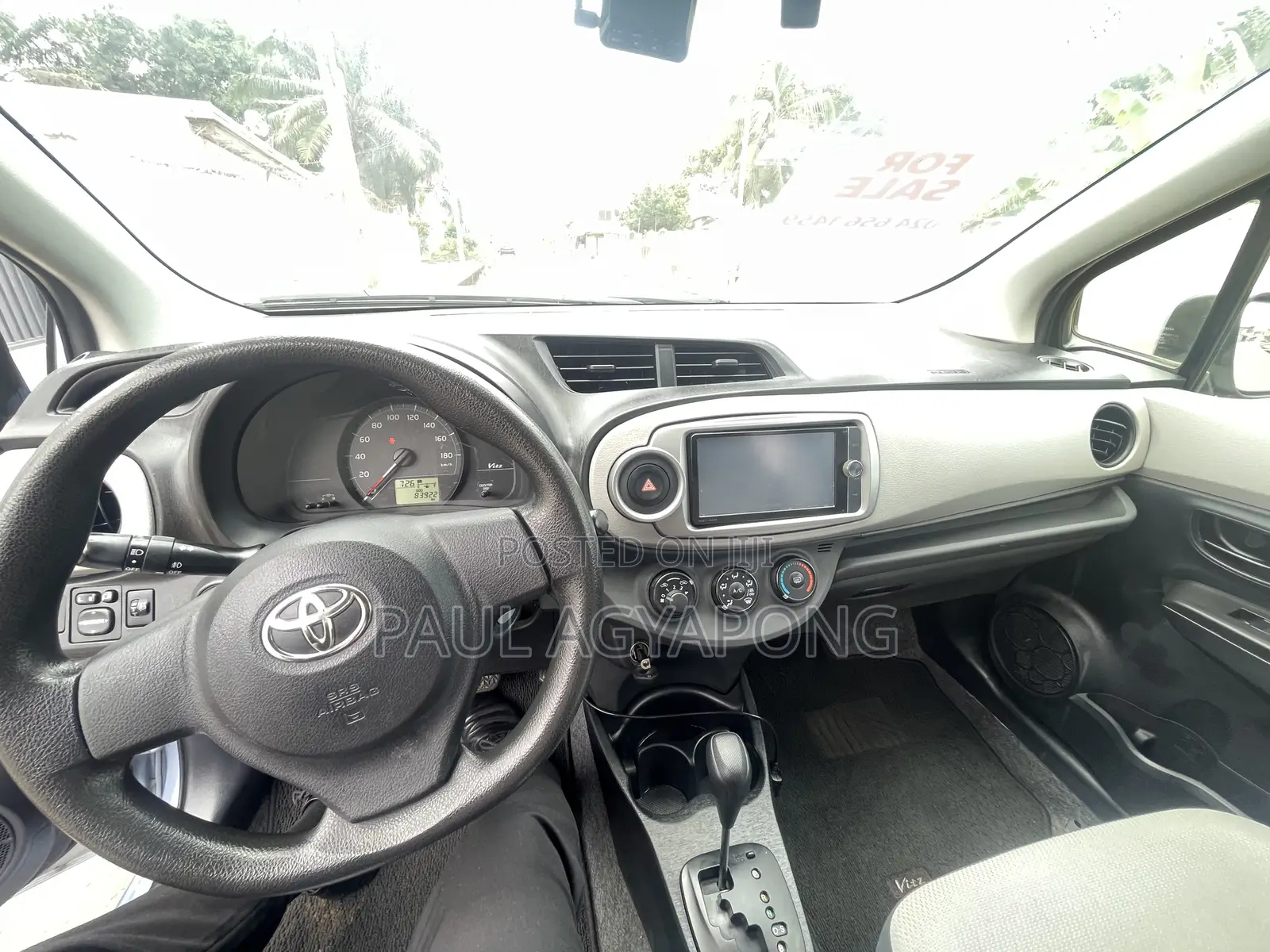 Toyota Vitz 1.3 AWD 3dr 2012 Blue