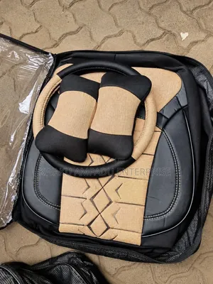 Fabric / Leather Seat Cover With Steering Coat