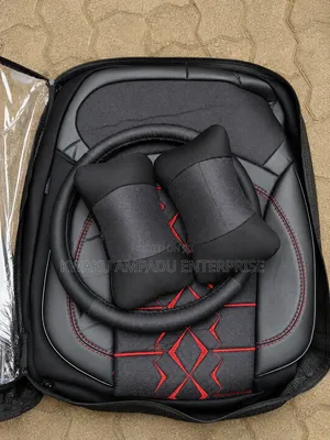 Fabric / Leather Seat Cover With Steering Coat
