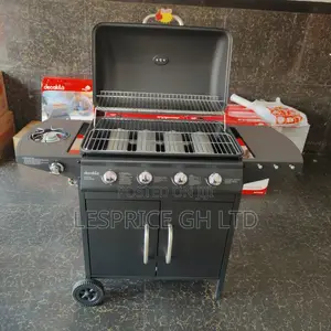 Saturday Market Promo on Our Exceptional 4 Burner Gas BBQ Grill Stand