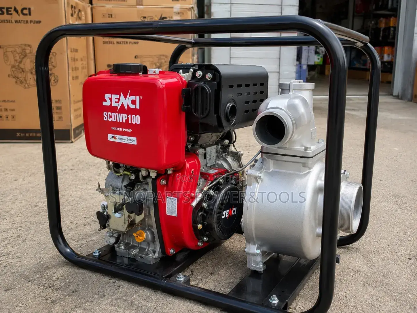SENCI SCDWP100 4-Inch Diesel Water Pump 8m Suction Head
32m