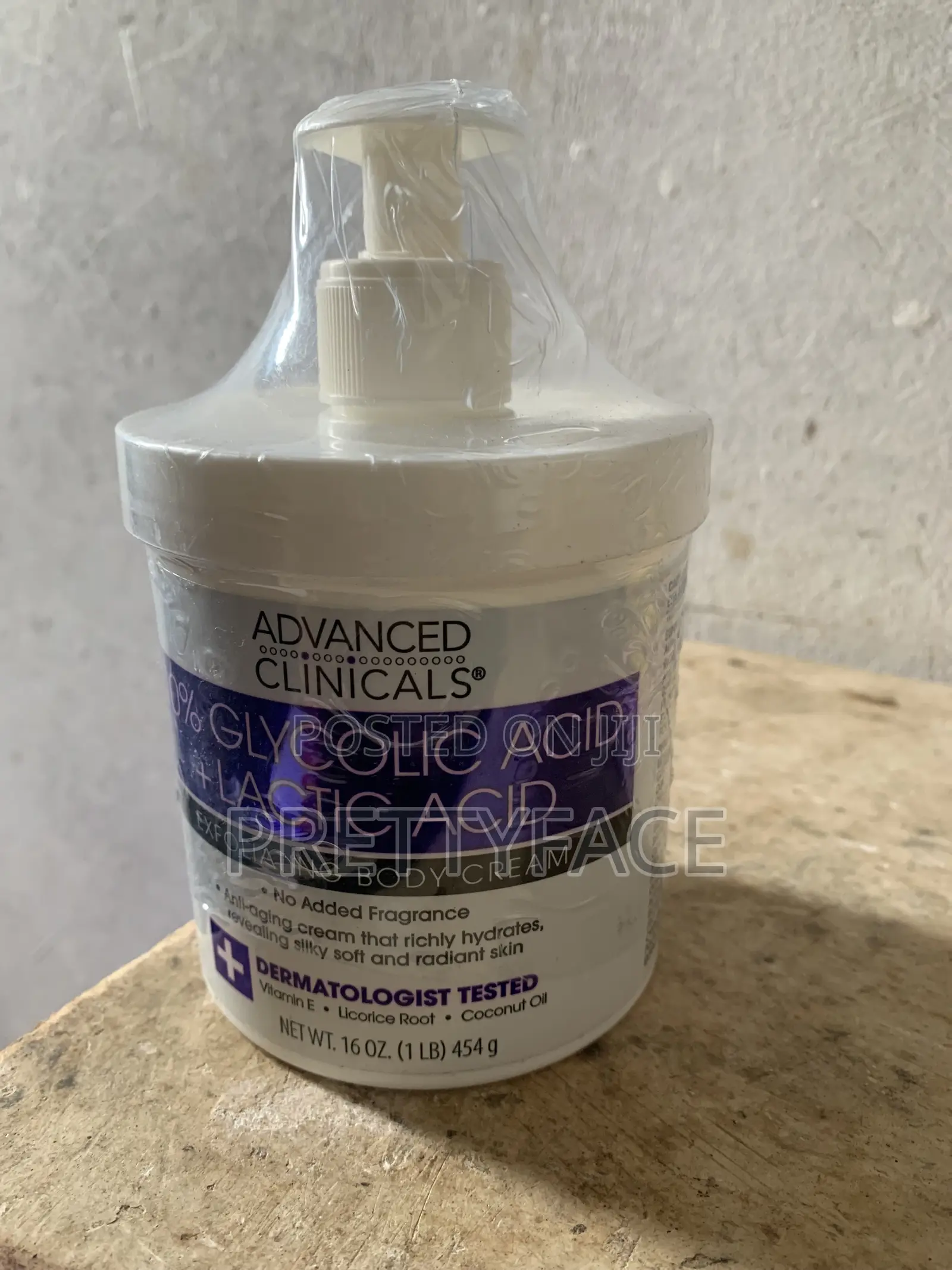 Advanced Clinicals 10% Glycolic Acid Cream