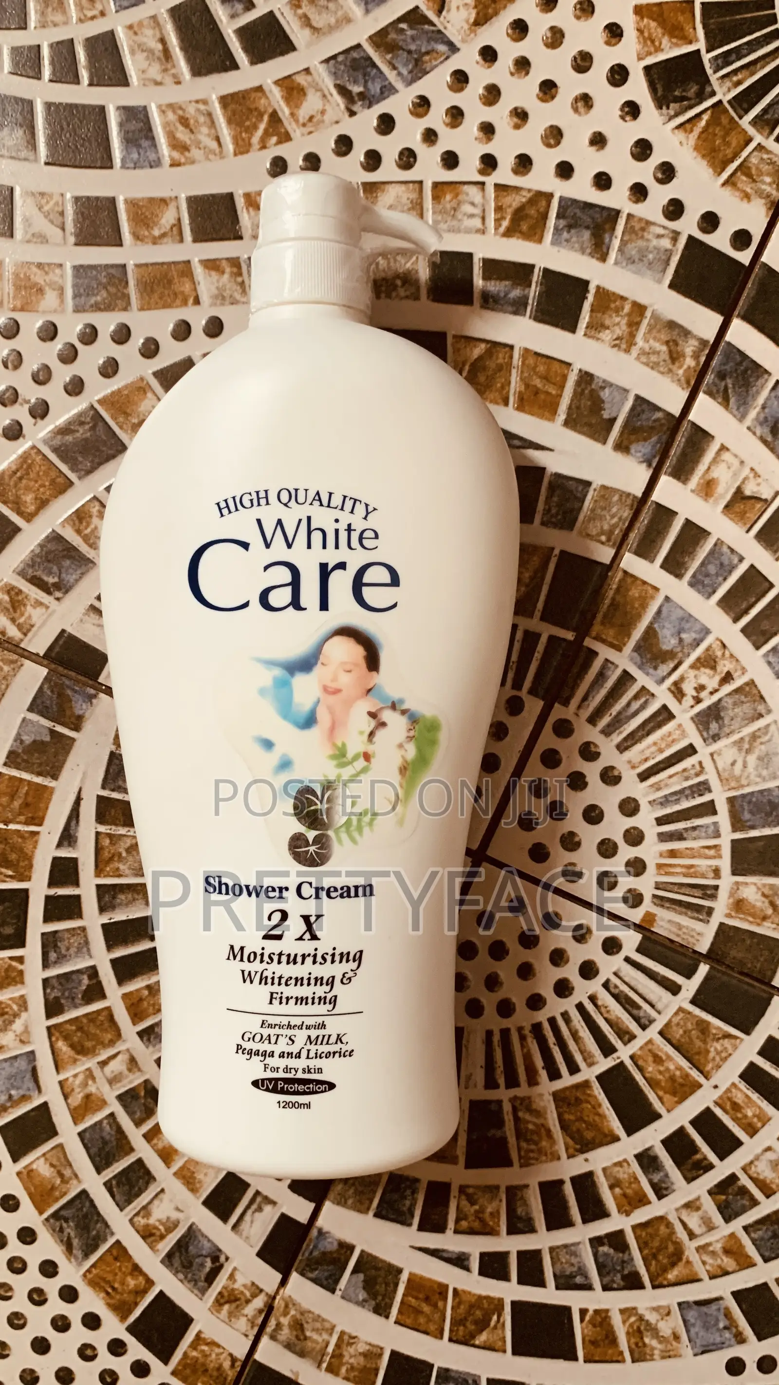 White Care Goat Milk Shower Gel
