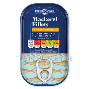 The Fishmonger
Mackerel Fillets in Sunflower Oil