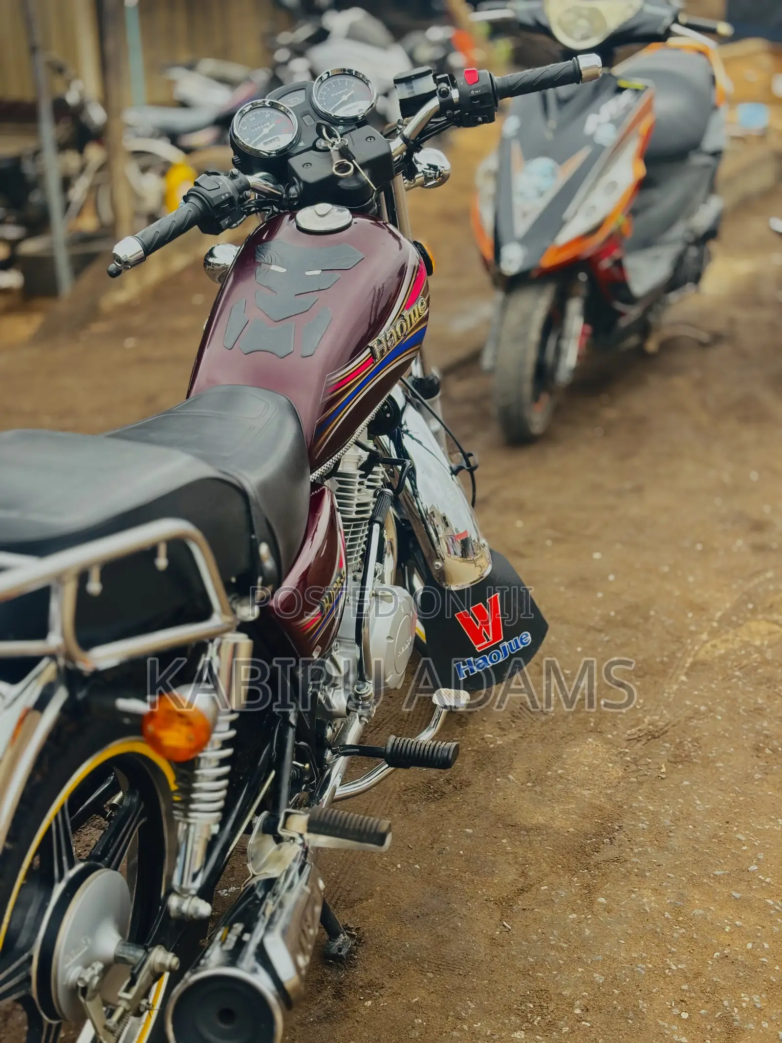 New Haojue HJ125-8K 2026 Brown