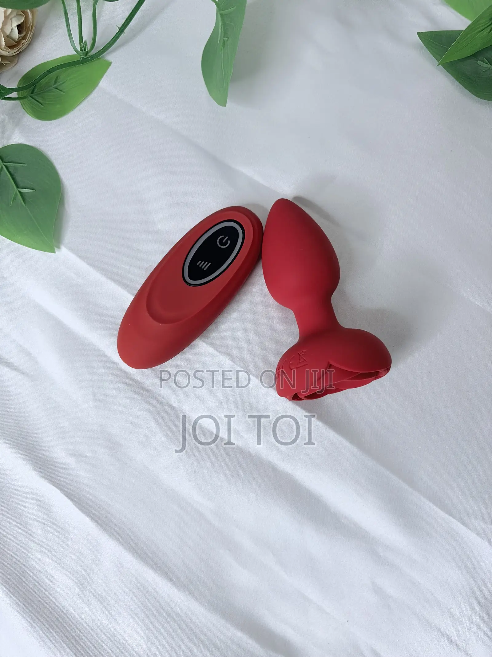 Rose Remote Control Butt Plug