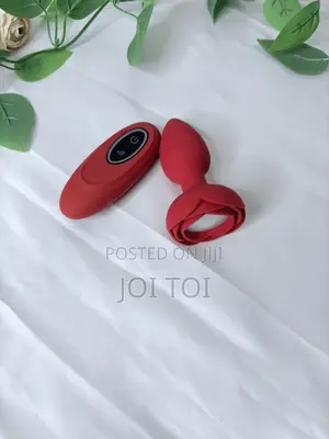 Rose Remote Control Butt Plug