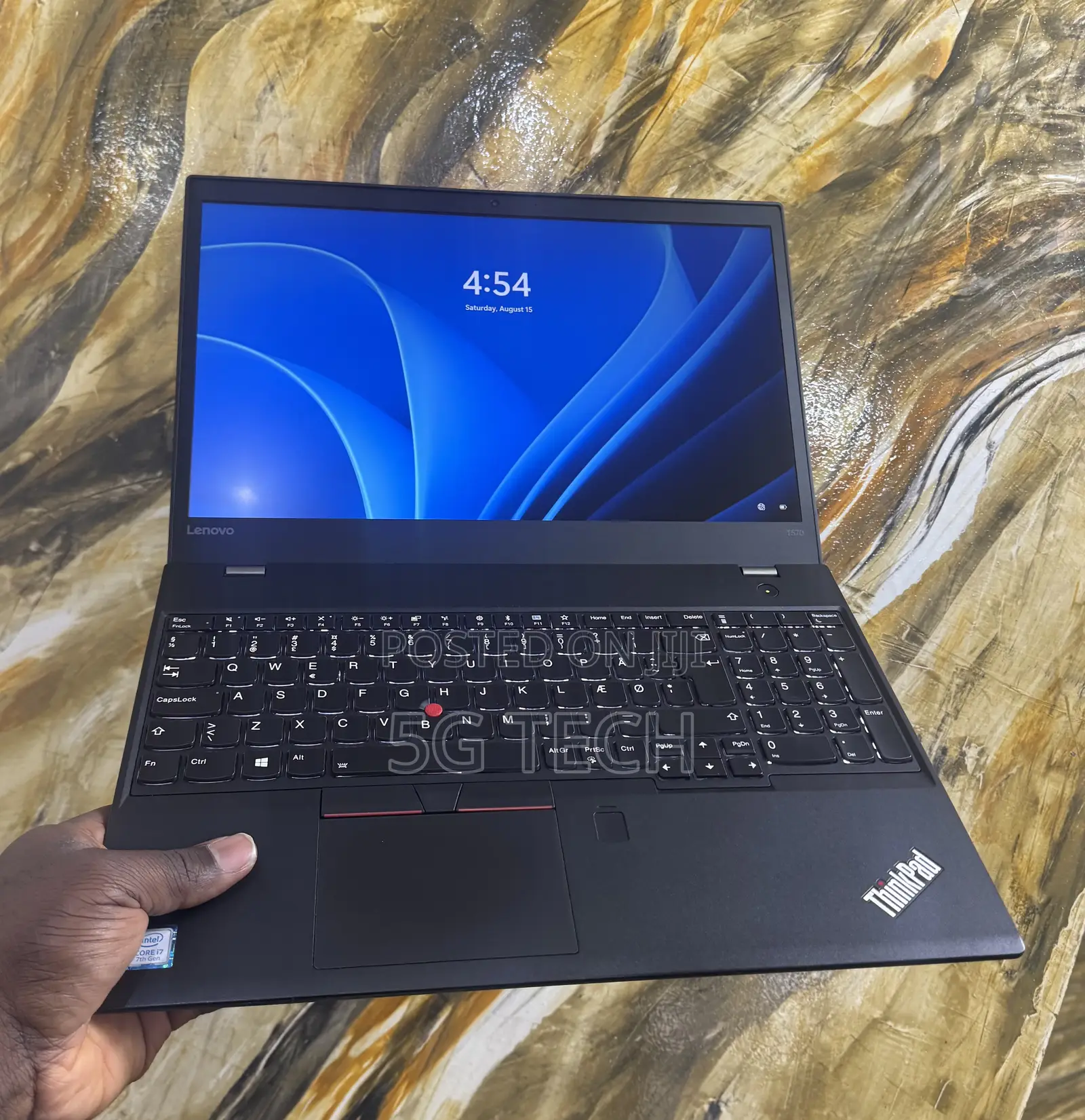 Laptop Lenovo ThinkPad T570 12GB Intel Core i7 SSD 256GB