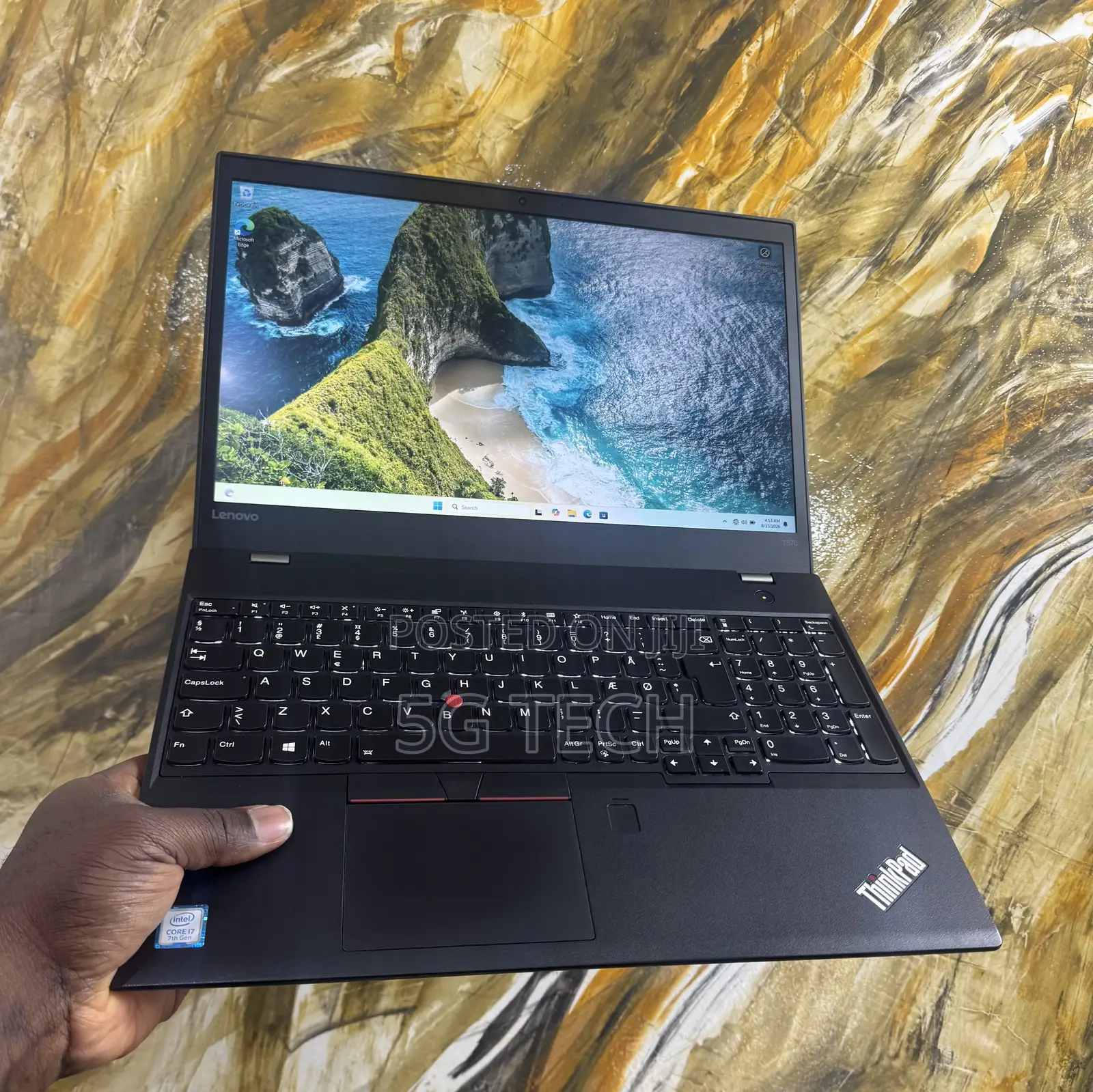 Laptop Lenovo ThinkPad T570 12GB Intel Core i7 SSD 256GB