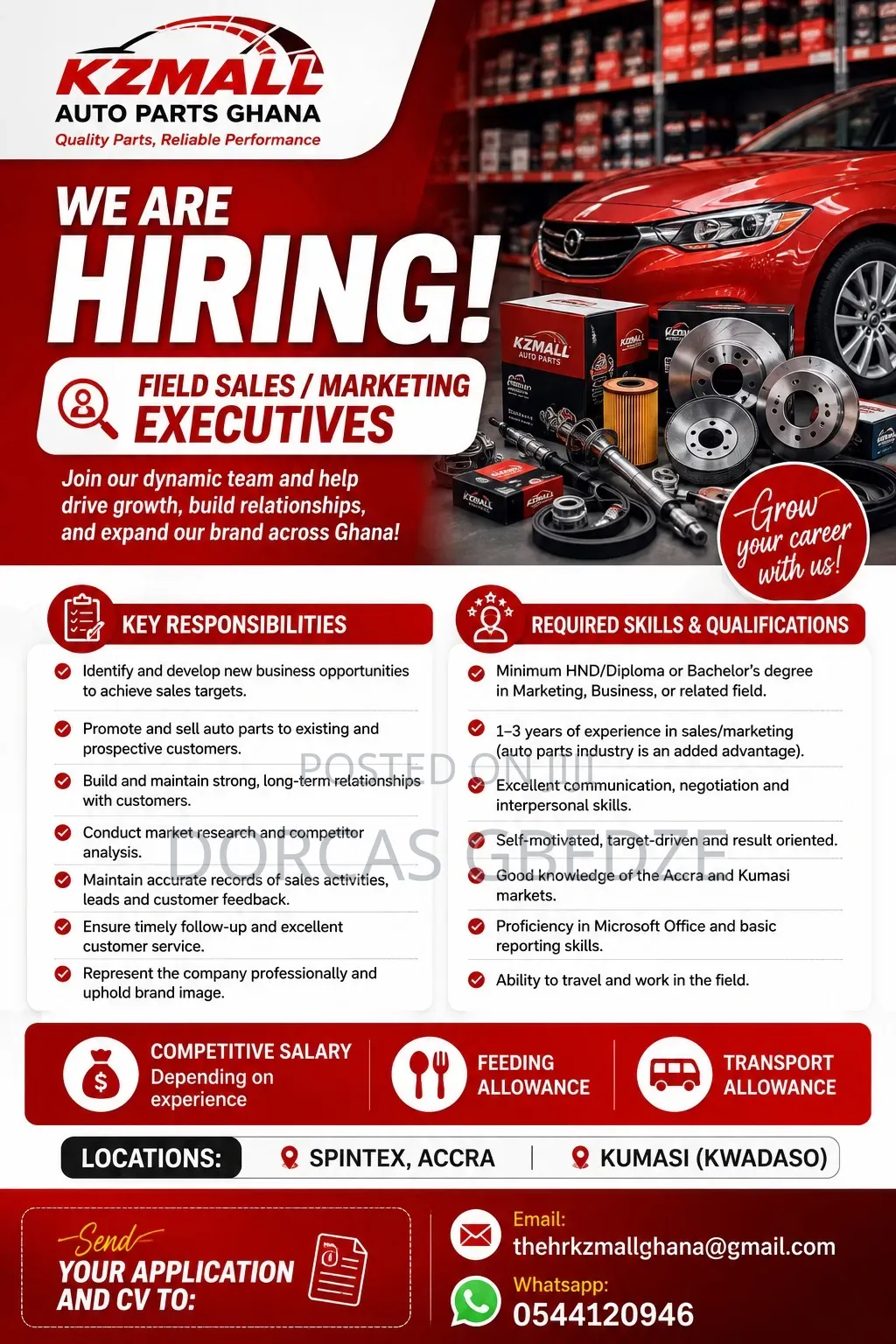 Field Sales Executive
