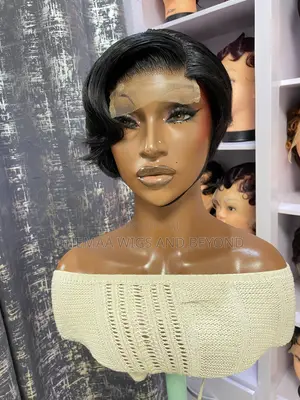 4 by 4 Closure Pixie Hair