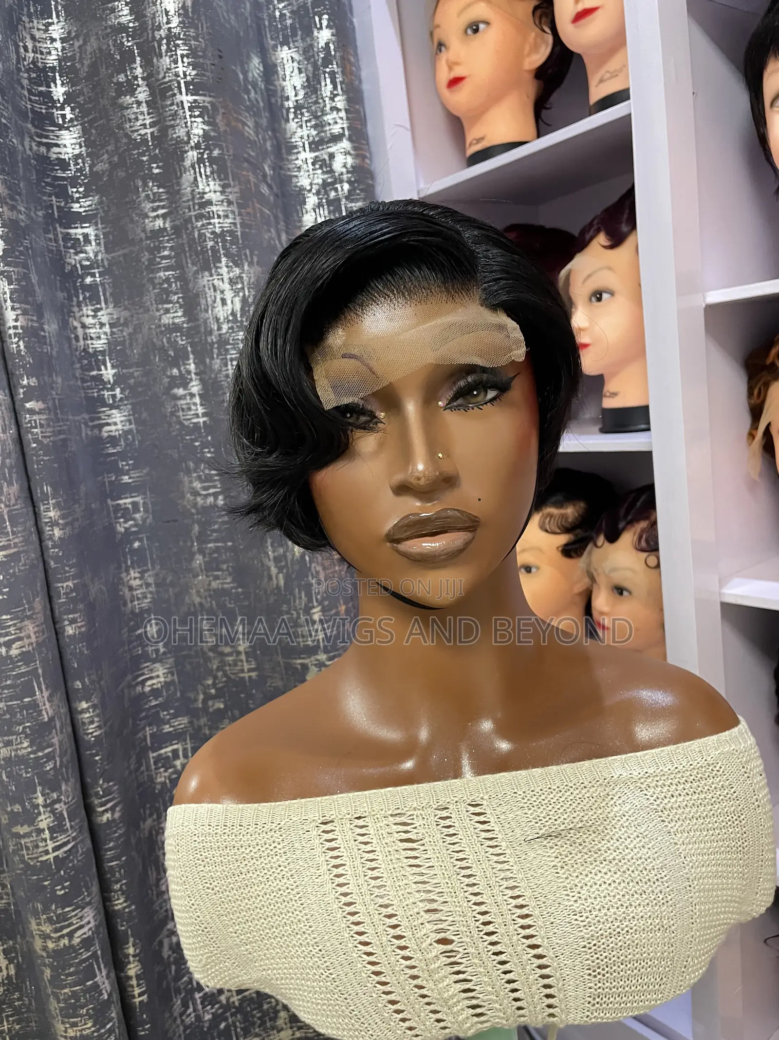 4 by 4 Closure Pixie Hair