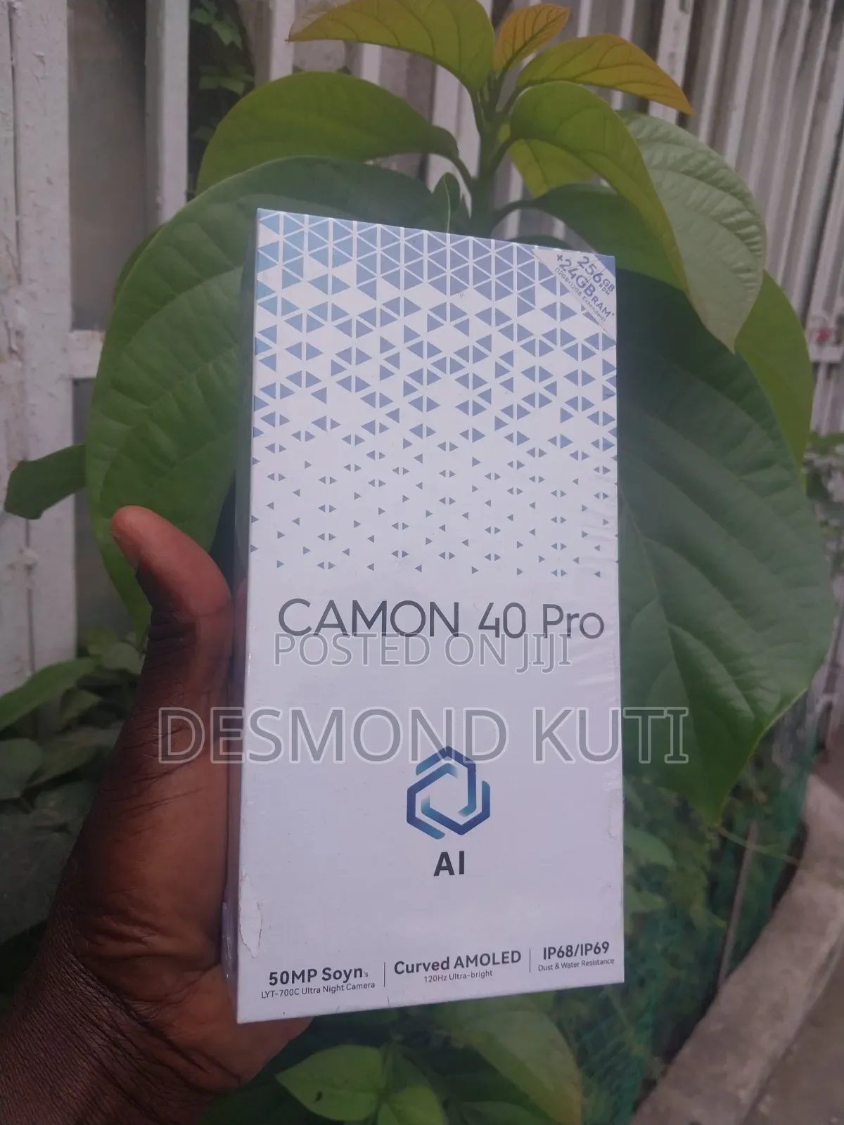 New Tecno Camon 40 Pro 4G 256 GB Gray