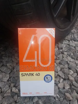 New Tecno Spark 40 256 GB White