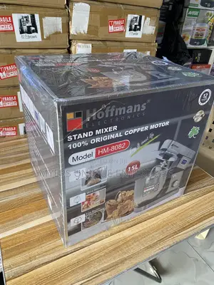 Hoffmans 15L Cake Mixer - Stainless Steel Bowl