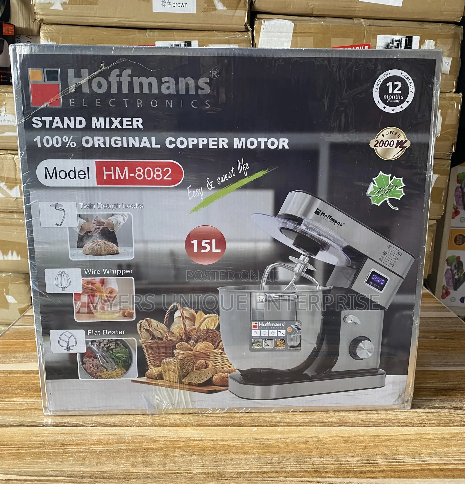 Hoffmans Electric Dough Mixer Machine