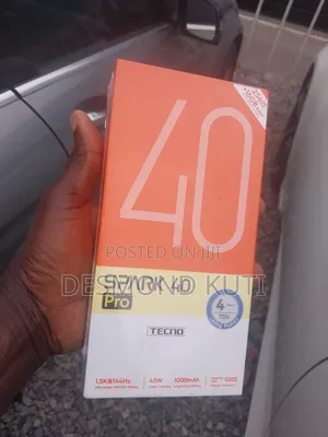 New Tecno Spark 40 Pro+ 256 GB Silver