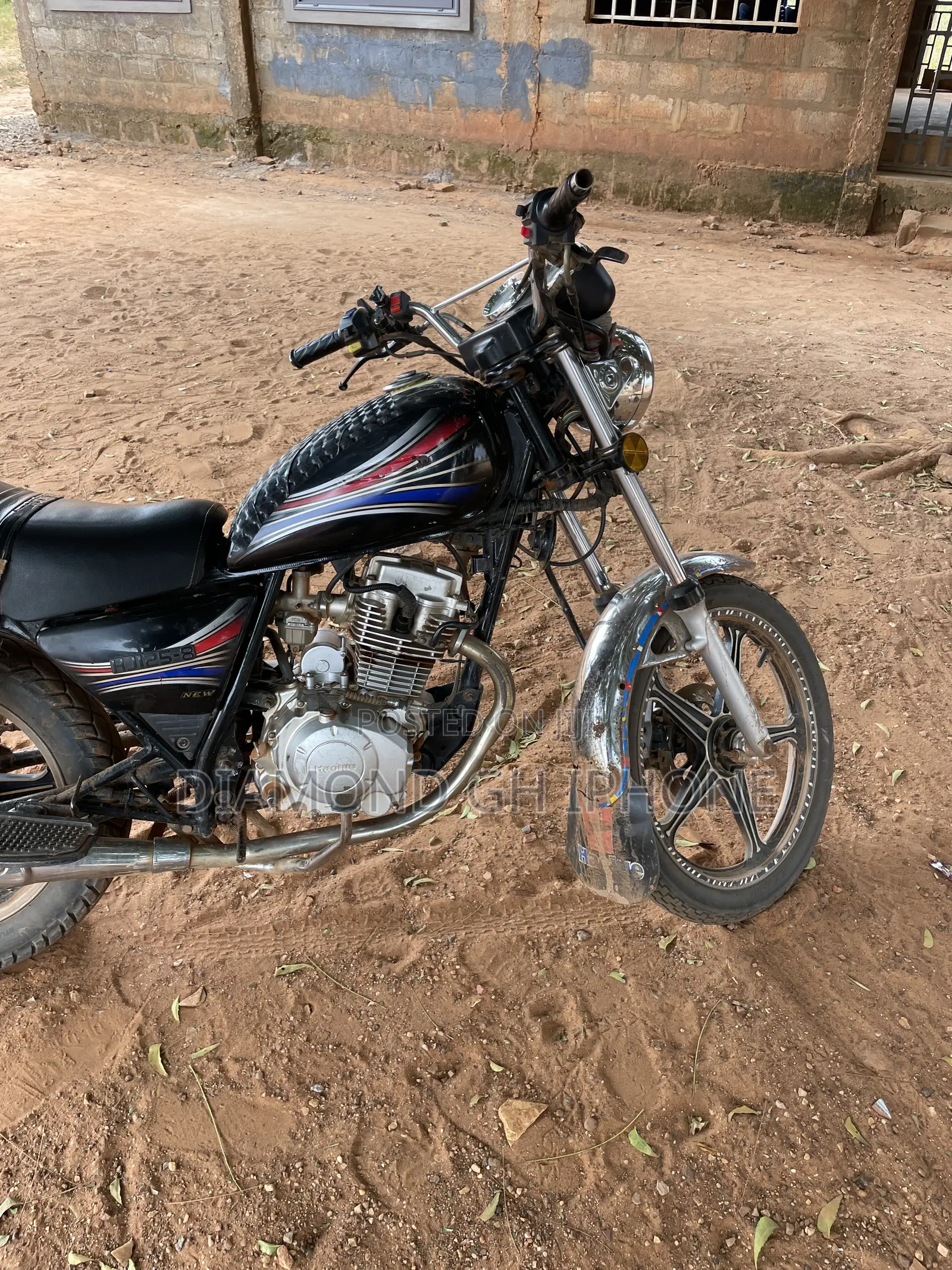 Haojue HJ125-8K 2023 Black