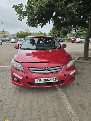 Toyota Corolla 2009 Red