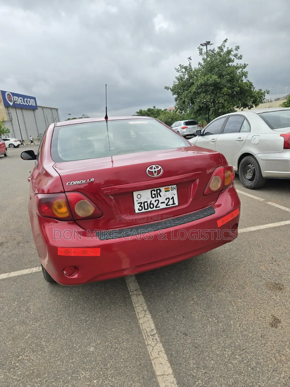 Toyota Corolla 2009 Red